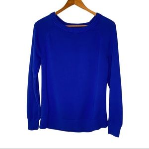 GAP Women's Blue Crewneck Pullover Sweater